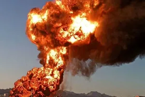 انفجار بقایای موشک رهگیری شده در قطر