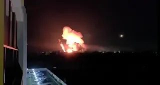 آتش‌سوزی بزرگ در نیروگاه عظیم رومانی