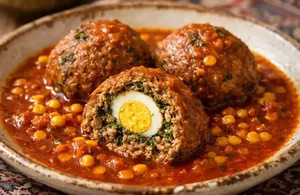طرز تهیه کوفته همدان اصیل و خوشمزه + راز وا نرفتن کوفته