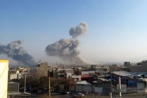 صدای ۴ انفجار در اهواز