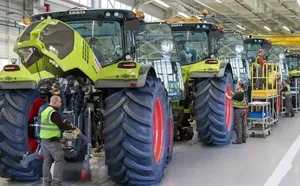 مراحل تولید تراکتورهای پیشرفته در کارخانه‌های فرانسه و آلمان (فیلم)