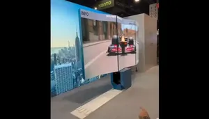 تلویزیون ۱۳۷ اینچی پورشه با قیمت ۴۰۰ هزار دلار