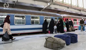 توقف حرکت قطارها از راه آهن مشهد