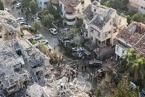 اصابت موشک ایران به مقر وزرات جنگ اسرائیل