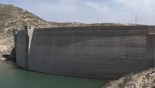 گزارش تصویری از شرایط سد طرق مشهد در آستانه فصل گرما
