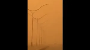 گرد و غبار شدید عراق را فرا گرفت