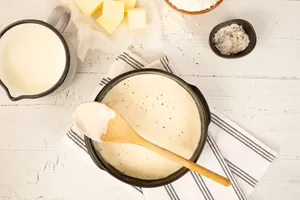 طرز تهیه سس بشامل به ساده‌ترین روش